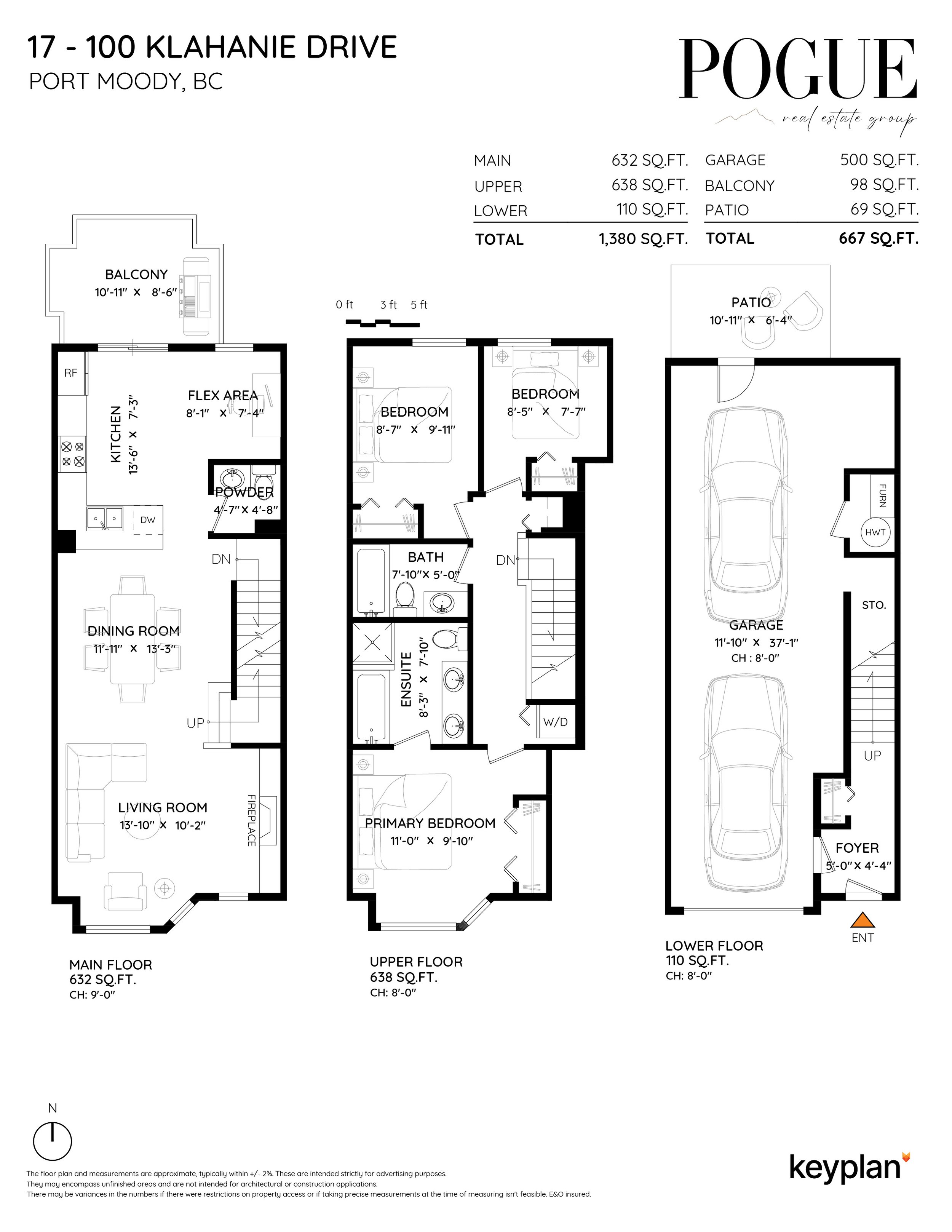 17 100 Klahanie Drive Port Moody Floor Plan Carolyn Pogue Port Moody Realtor