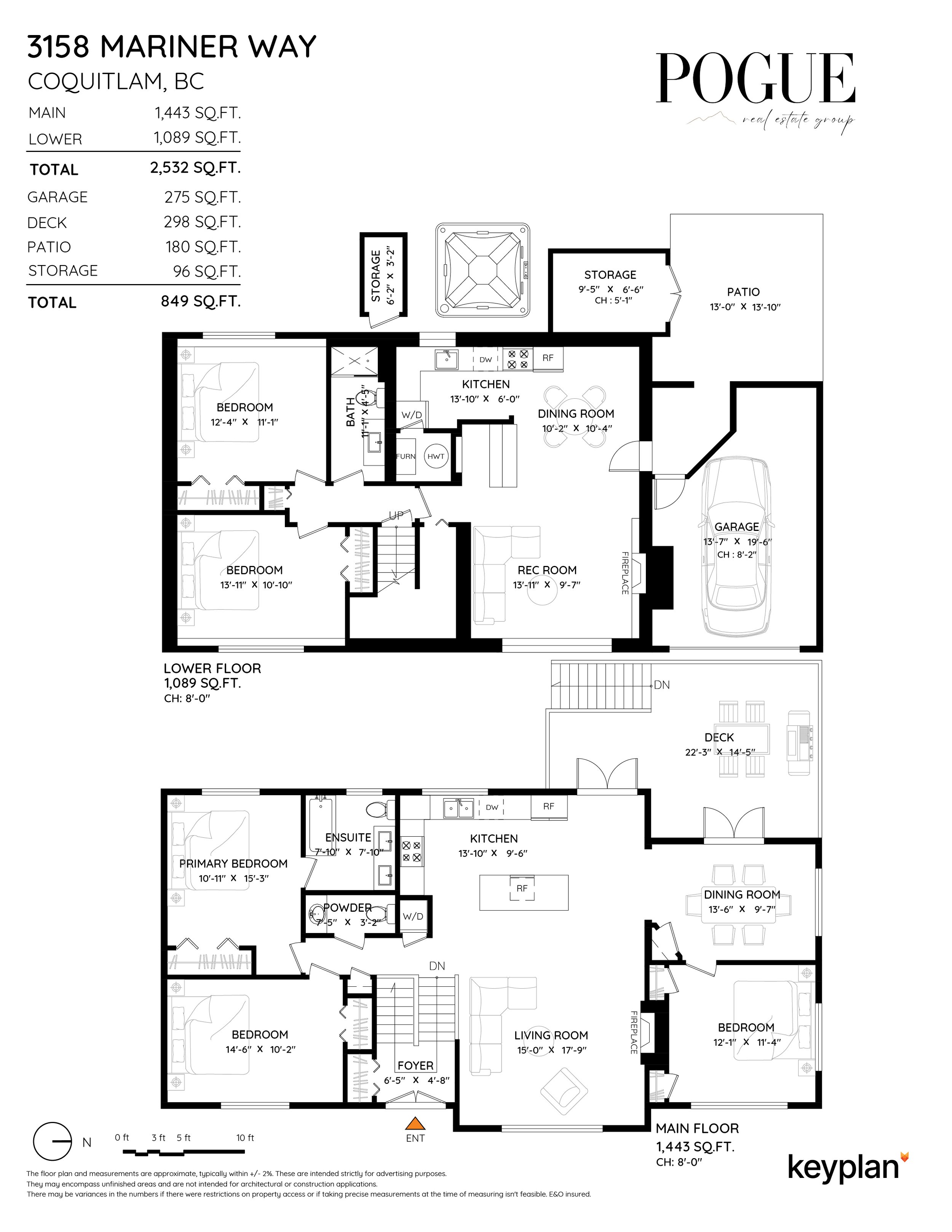 3158 Mariner Way Coquitlam Floor Plan Carolyn Pogue Coquitlam Realtor