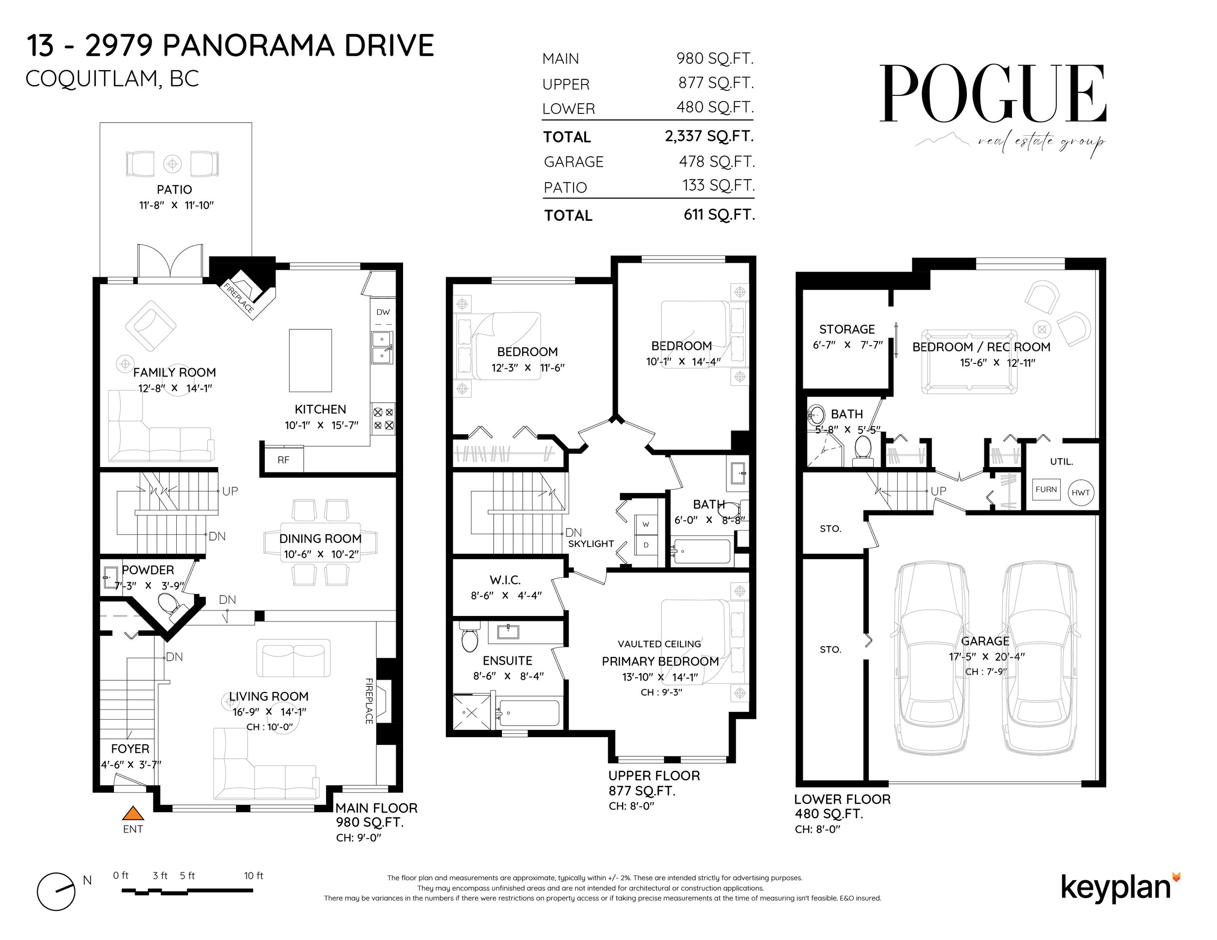 13 2979 Panorama Drive Floor Plan Westwood Plateau Coquitlam Carolyn Pogue Coquitlam Realtor