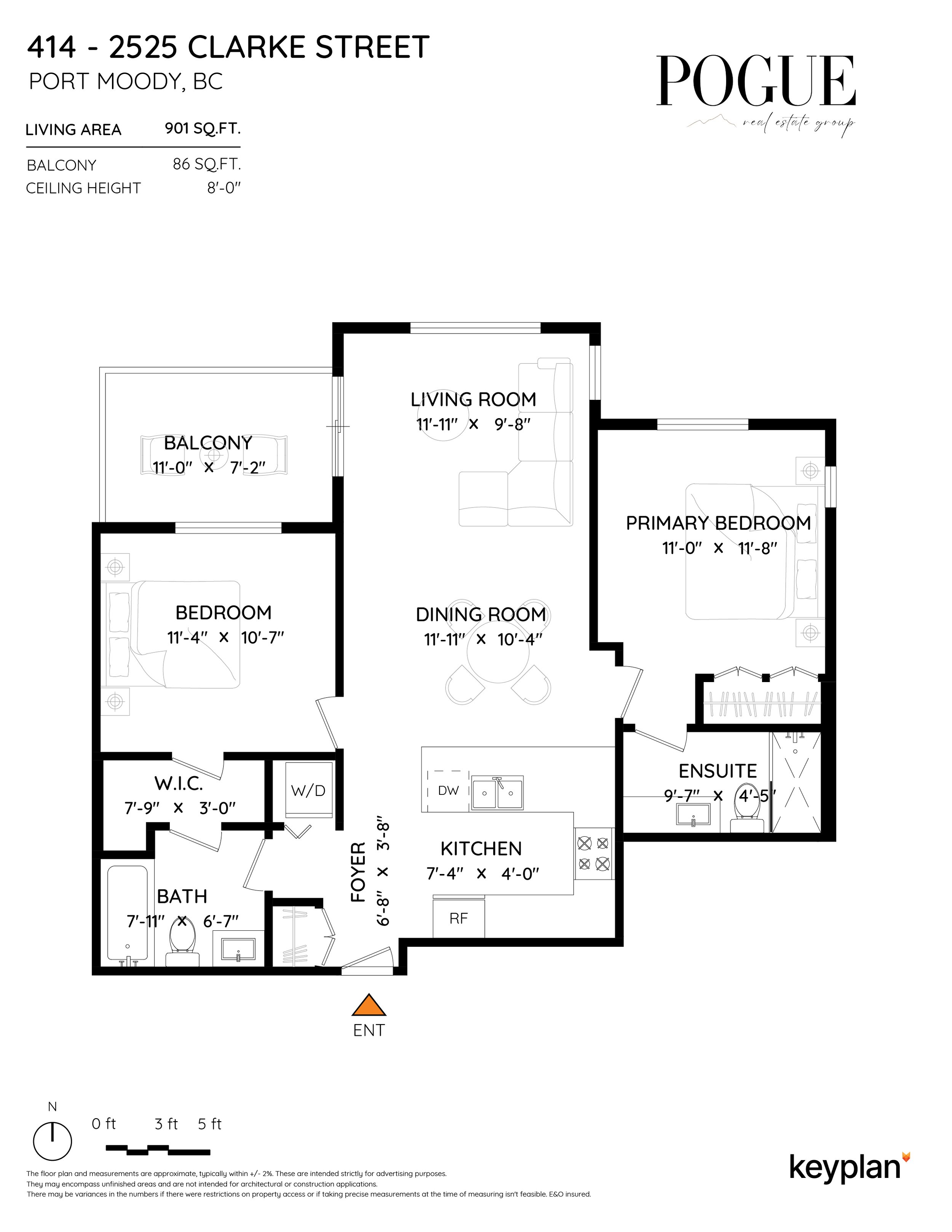 414 2525 Clarke Street Port Moody Carolyn Pogue Port Moody Realtor Floor Plan