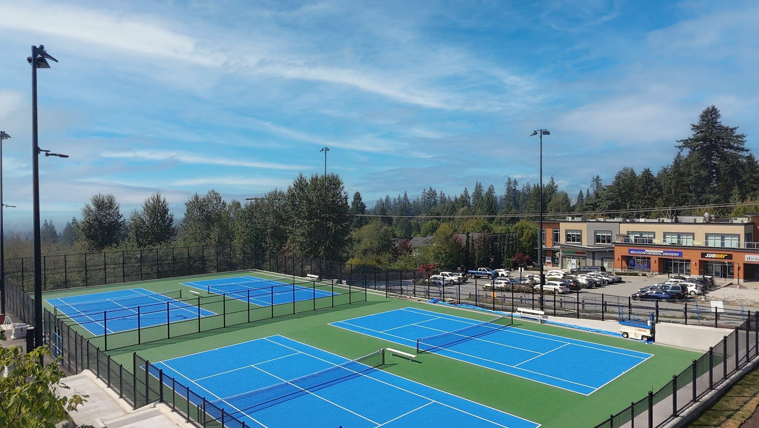 Burke Mountain Athletic Park Coquitlam Burke Mountain Tennis Courts