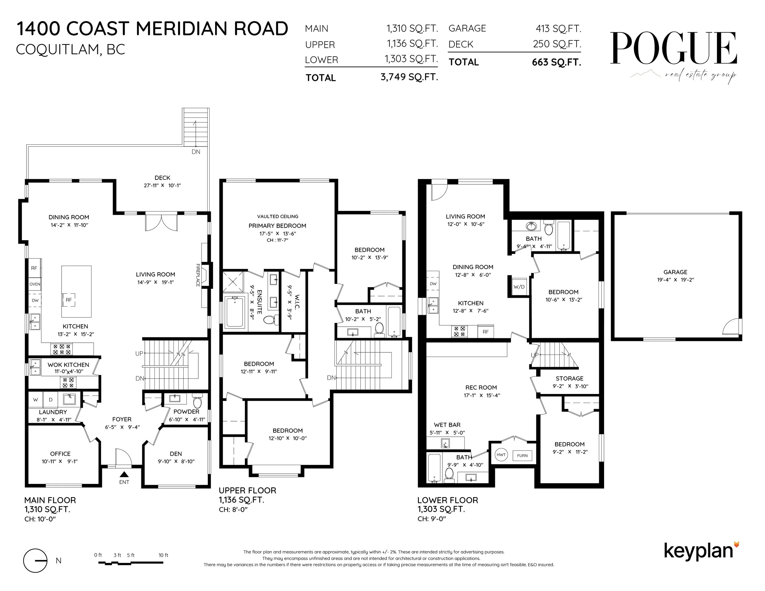 1400 Coast Meridian Road Burke Mountain Coquitlam Carolyn Pogue Burke Mountain Realtor Floor Plan