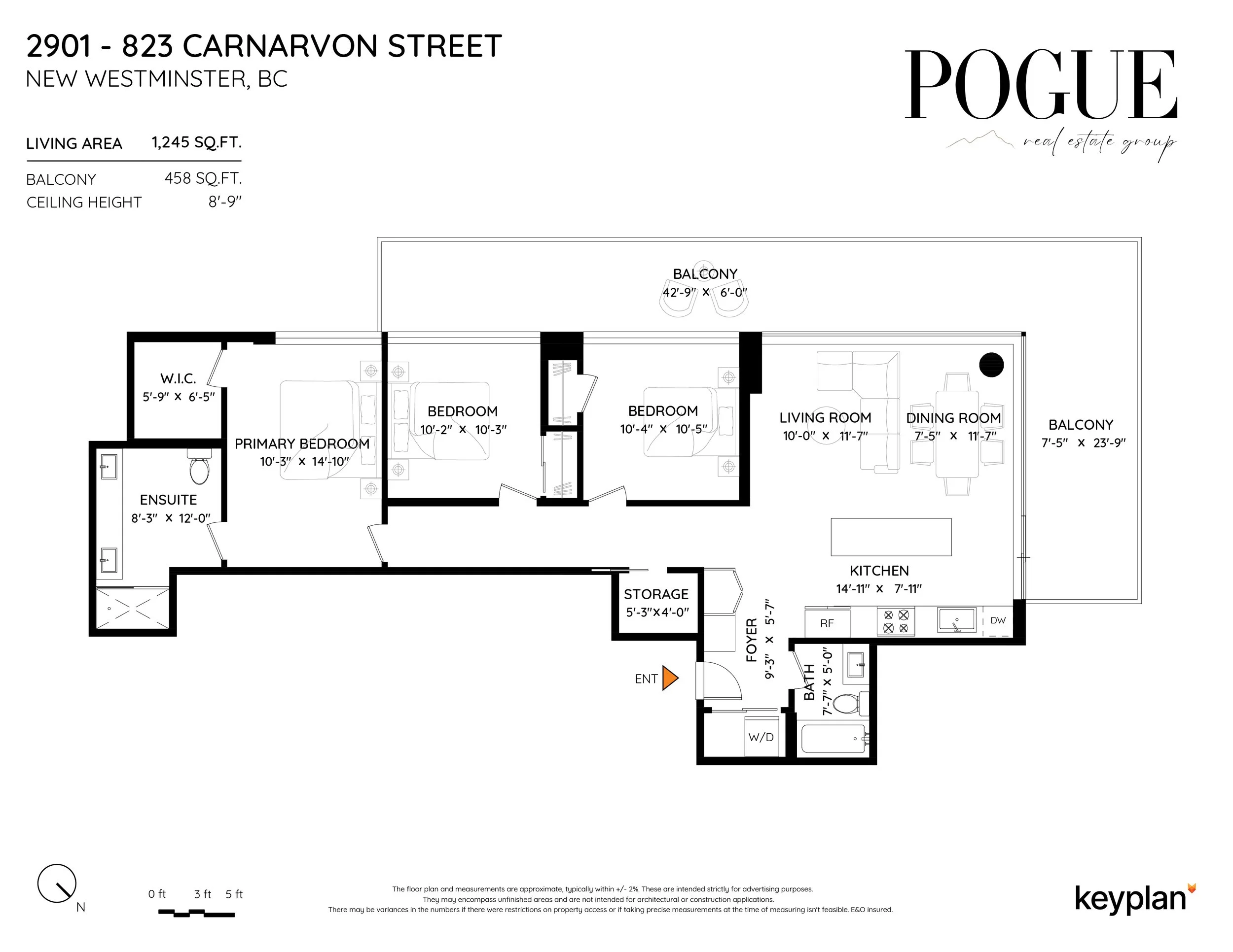 2901 823 Carnarvon Street New Westminster Carolyn Pogue New Westminster Realtor Floor Plan