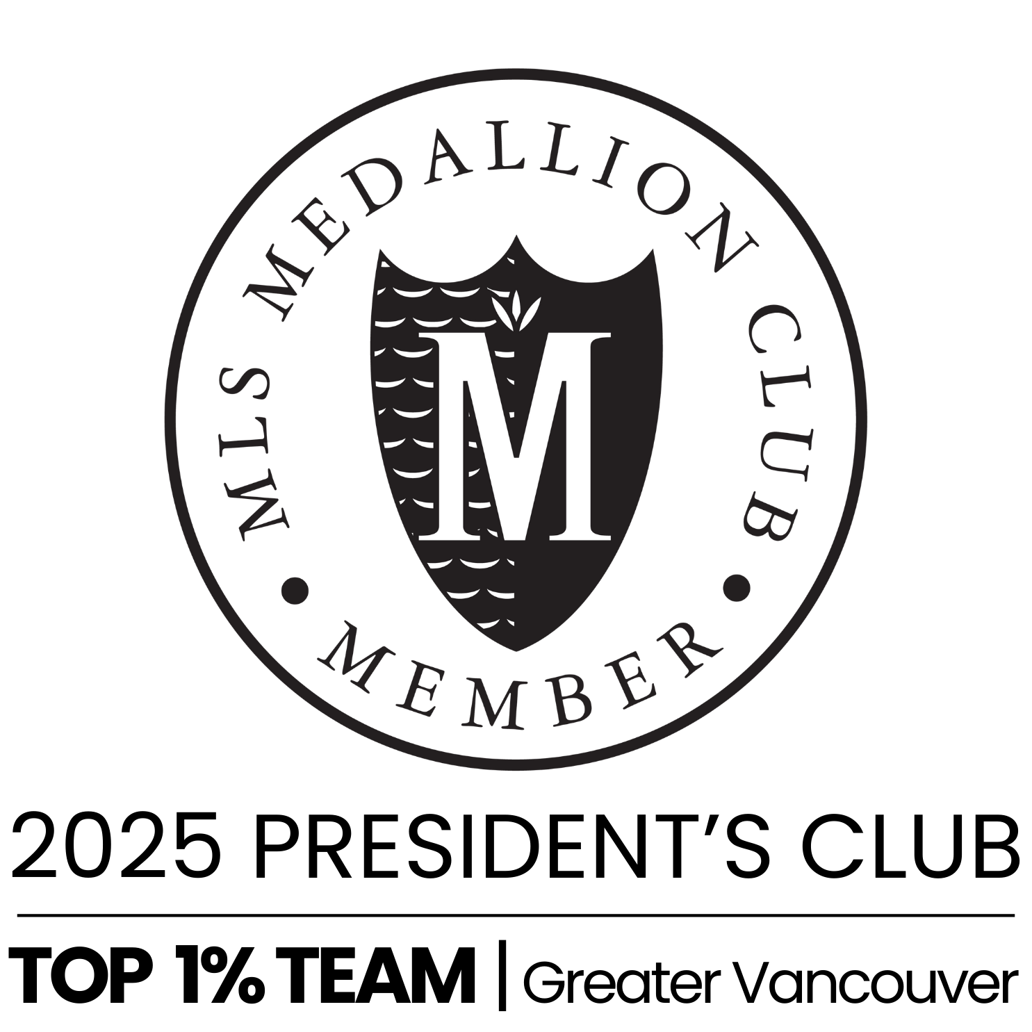 2025 Presidents Club Top 1% Greater Vancouver Realtors Carolyn Pogue Top Port Moody Realtor
