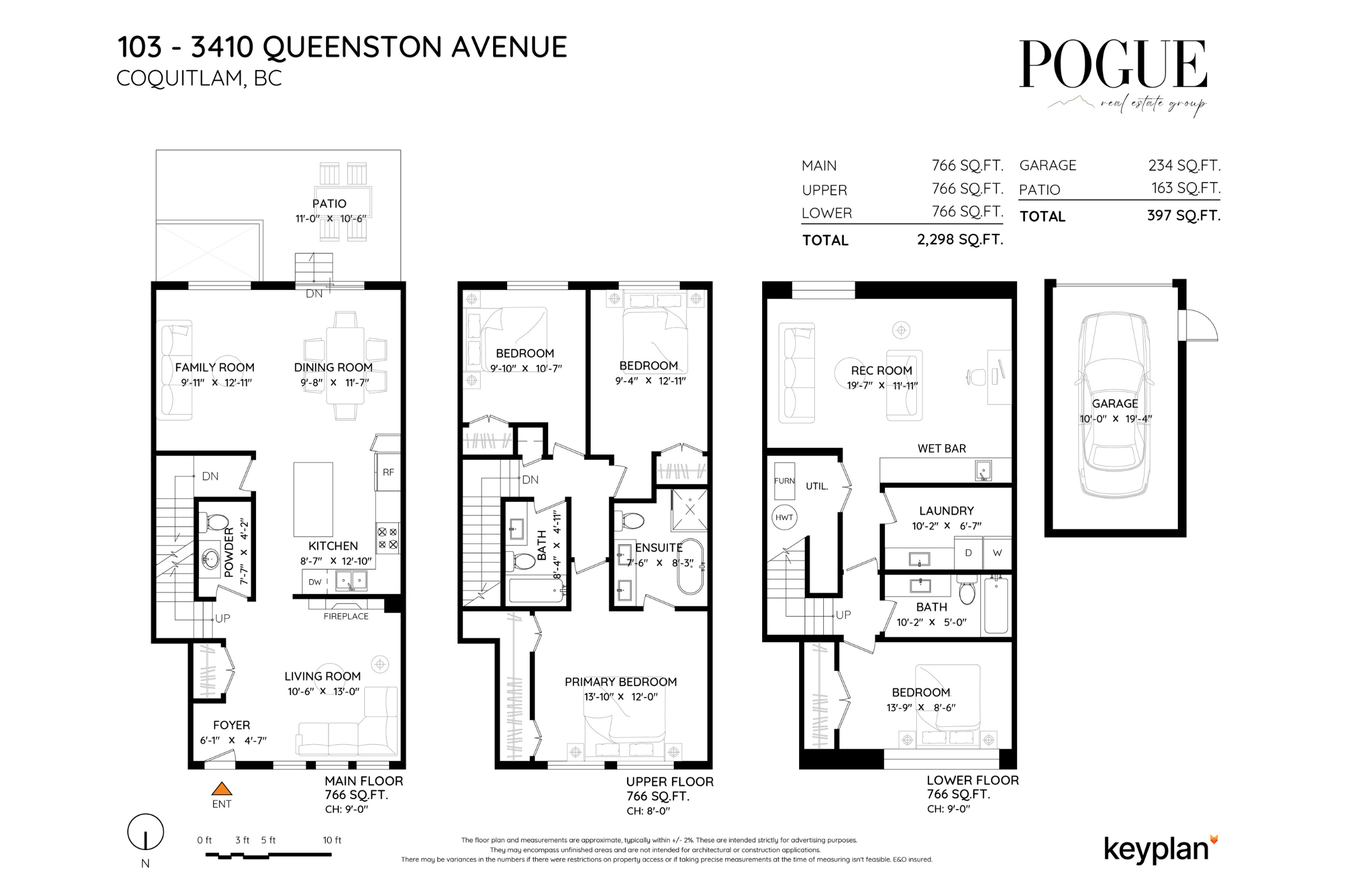 103 3410 Queenston Avenue Burke Mountain Coquitlam Floor Plan Carolyn Pogue Burke Mountain Realtor