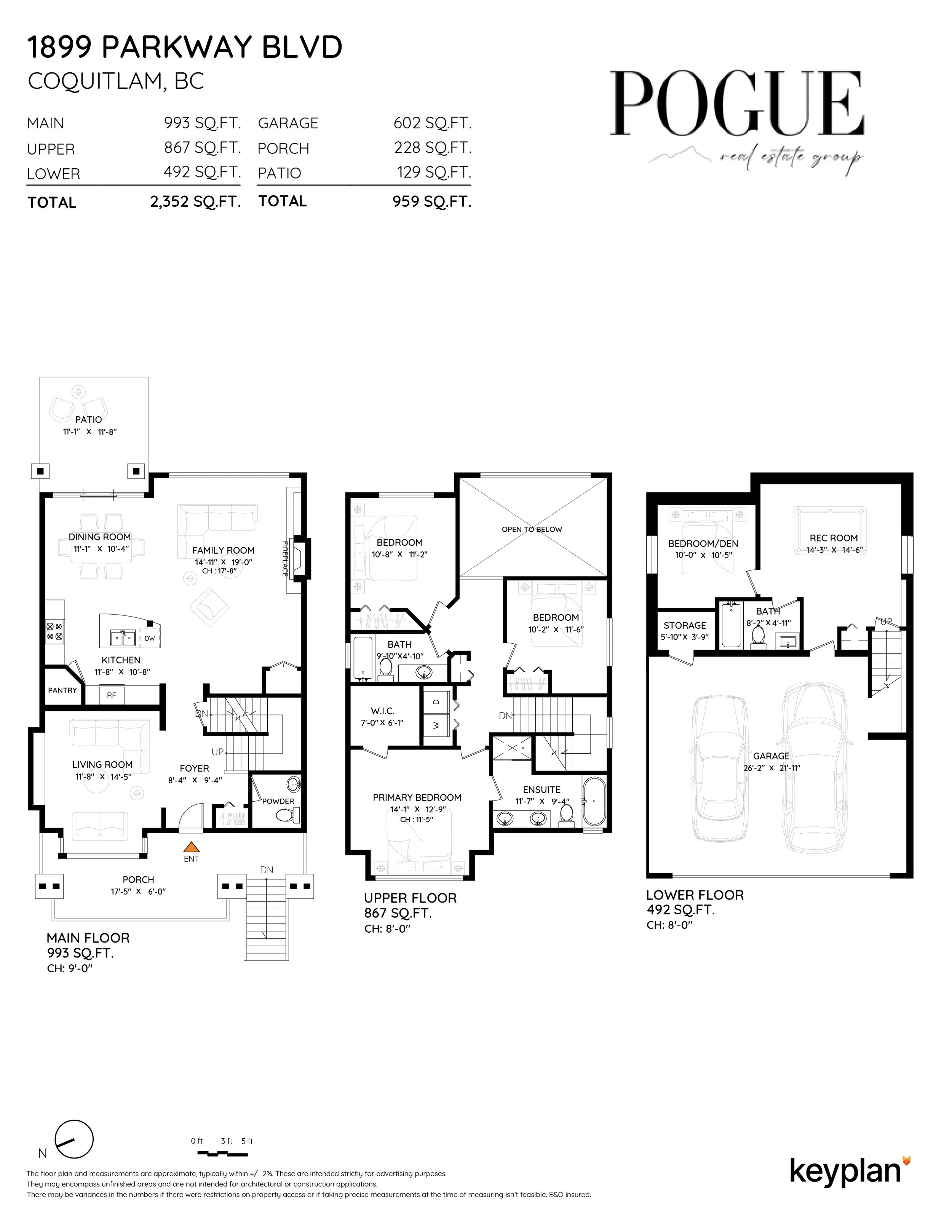 1899 Parkway Boulevard Westwood Plateau Coquitlam Floor Plan Carolyn Pogue Coquitlam Realtor