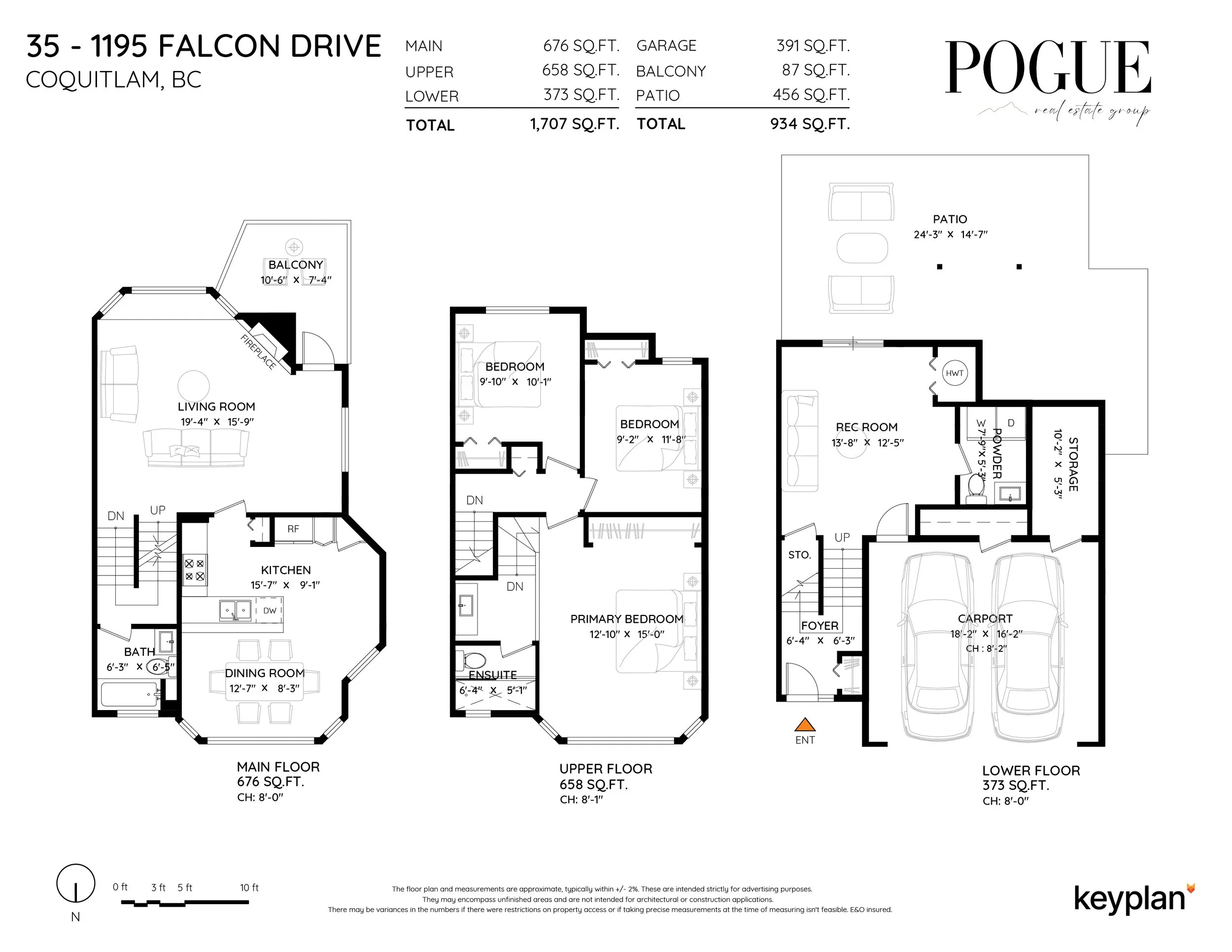 35 1195 Falcon Drive Coquitlam Floor Plan Carolyn Pogue Coquitlam Realtor