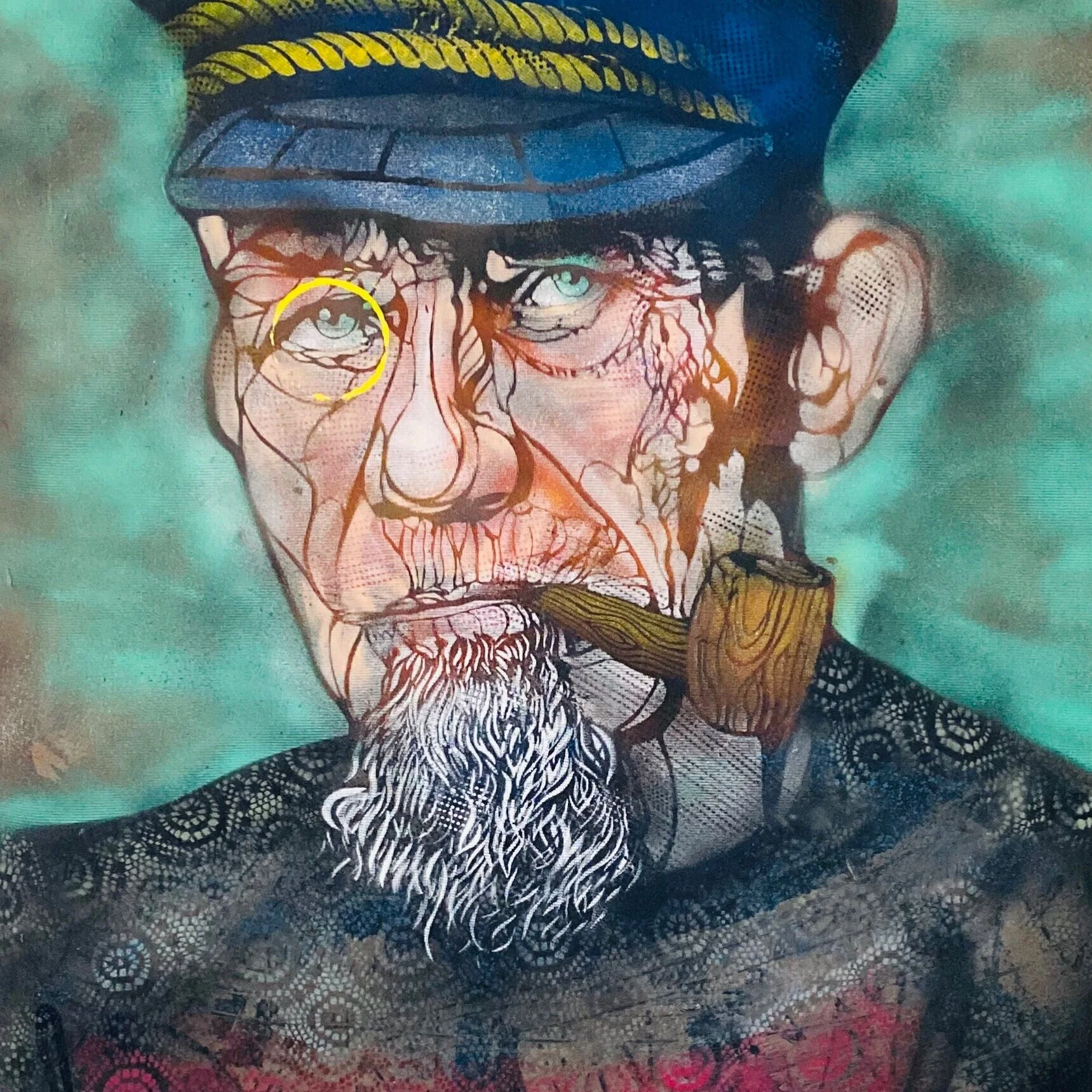 “The Captain” Original Painting