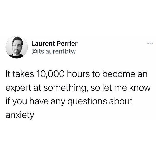 B E H O L D my years of anxiety. I&rsquo;ll share everything I know with you. 
.
.
.
.
.
#ohheyanxiety #imnotanxiousyoureanxious #compassion #changeistheonlyconstant #nowandnextcounseling #psychotherapymemes 
#therapistsofinstagram #inviteanxietytodi