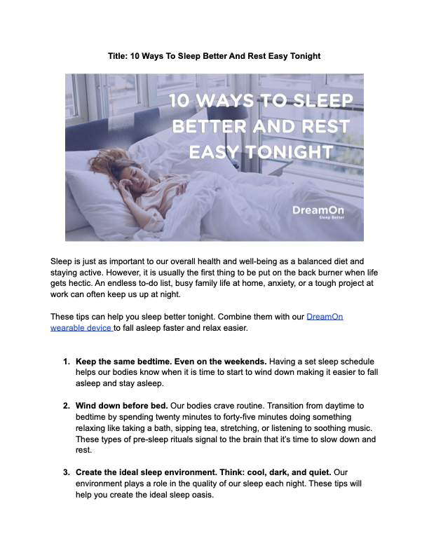 DreamOn Blog - 10 Sleep Tips.png