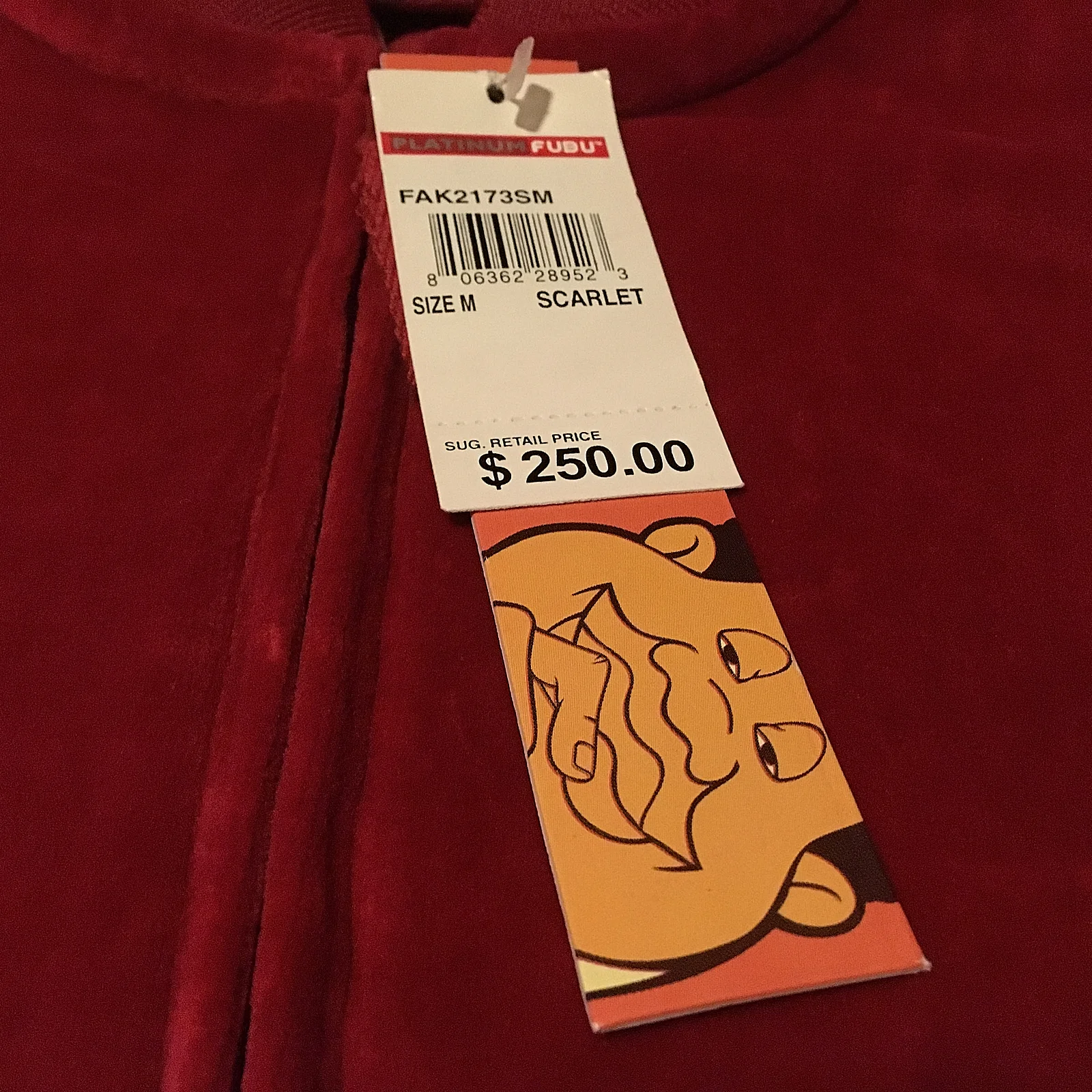 platinum fubu fat albert jacket