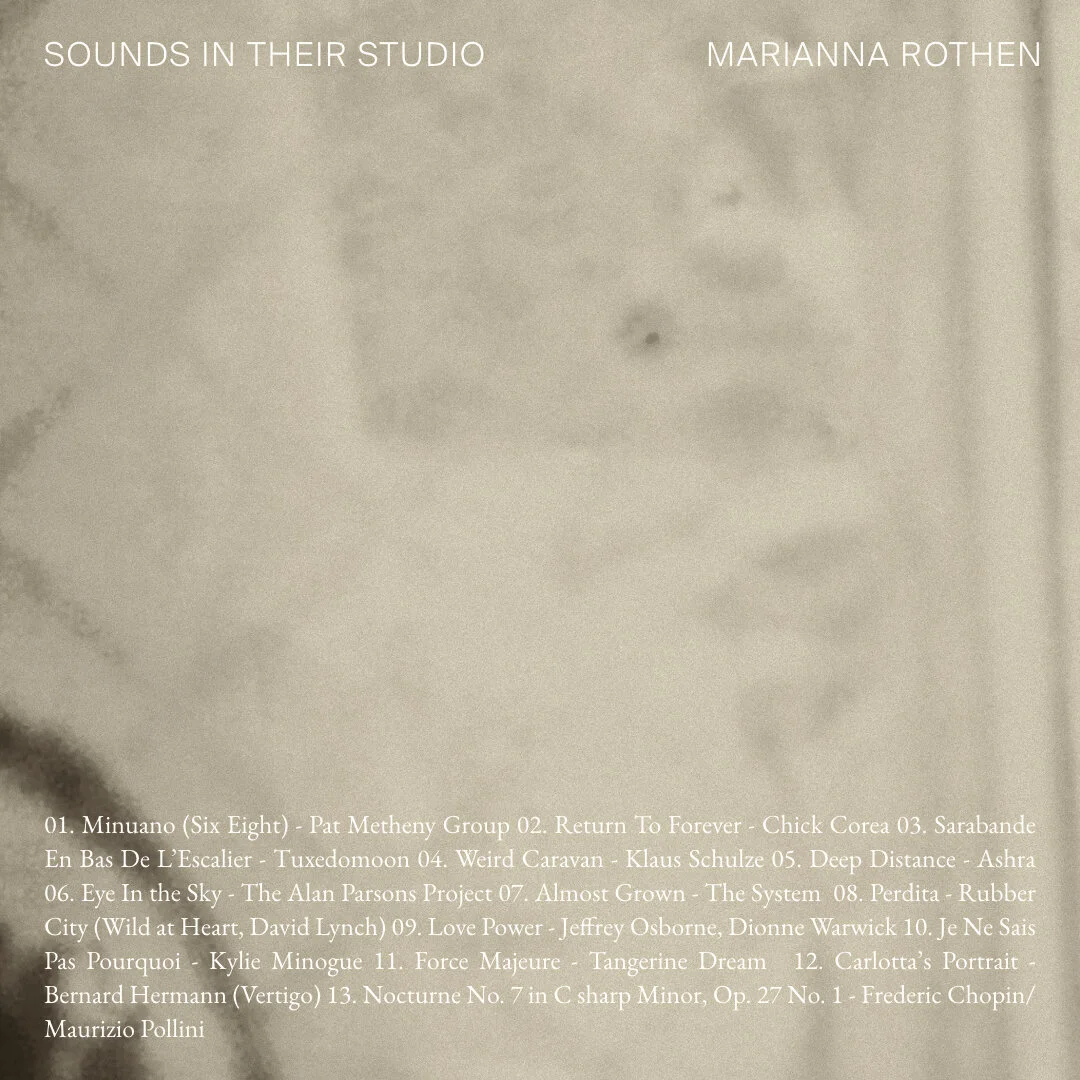 Sounds in Their Studio: Marianna Rothen