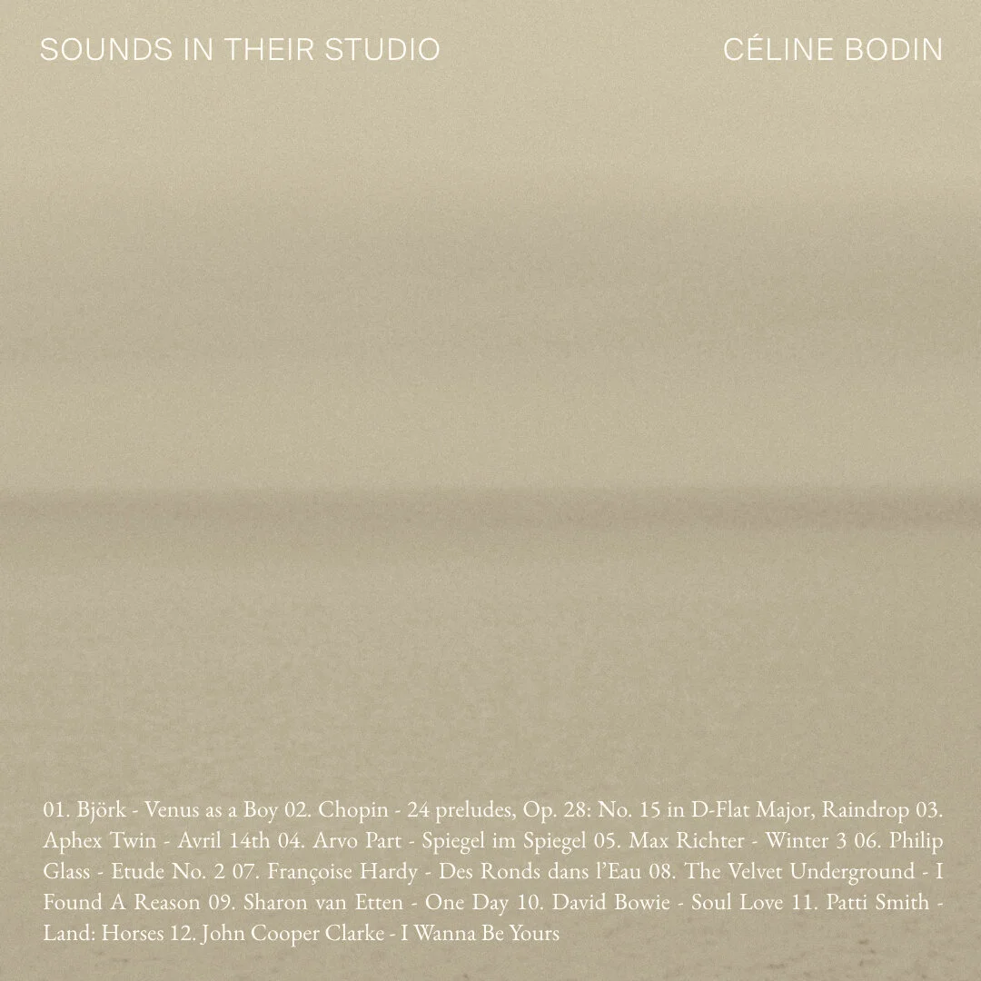 Sounds in Their Studio: Céline Bodin