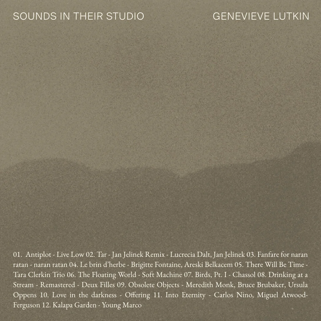 Sounds in Their Studio: Genevieve Lutkin