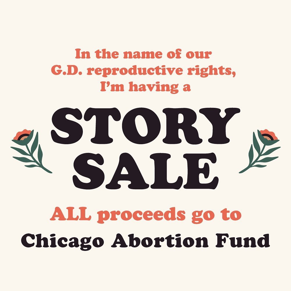 Go to my highlights called &ldquo;CAF Story Sale&rdquo; to see what&rsquo;s available. DM me with questions or orders. I&rsquo;ll post the total and a receipt of my donation next week!
