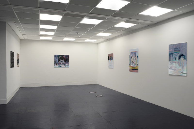 IRISES IN THE WELL, 2018 Installation view, mother’s tankstation, London