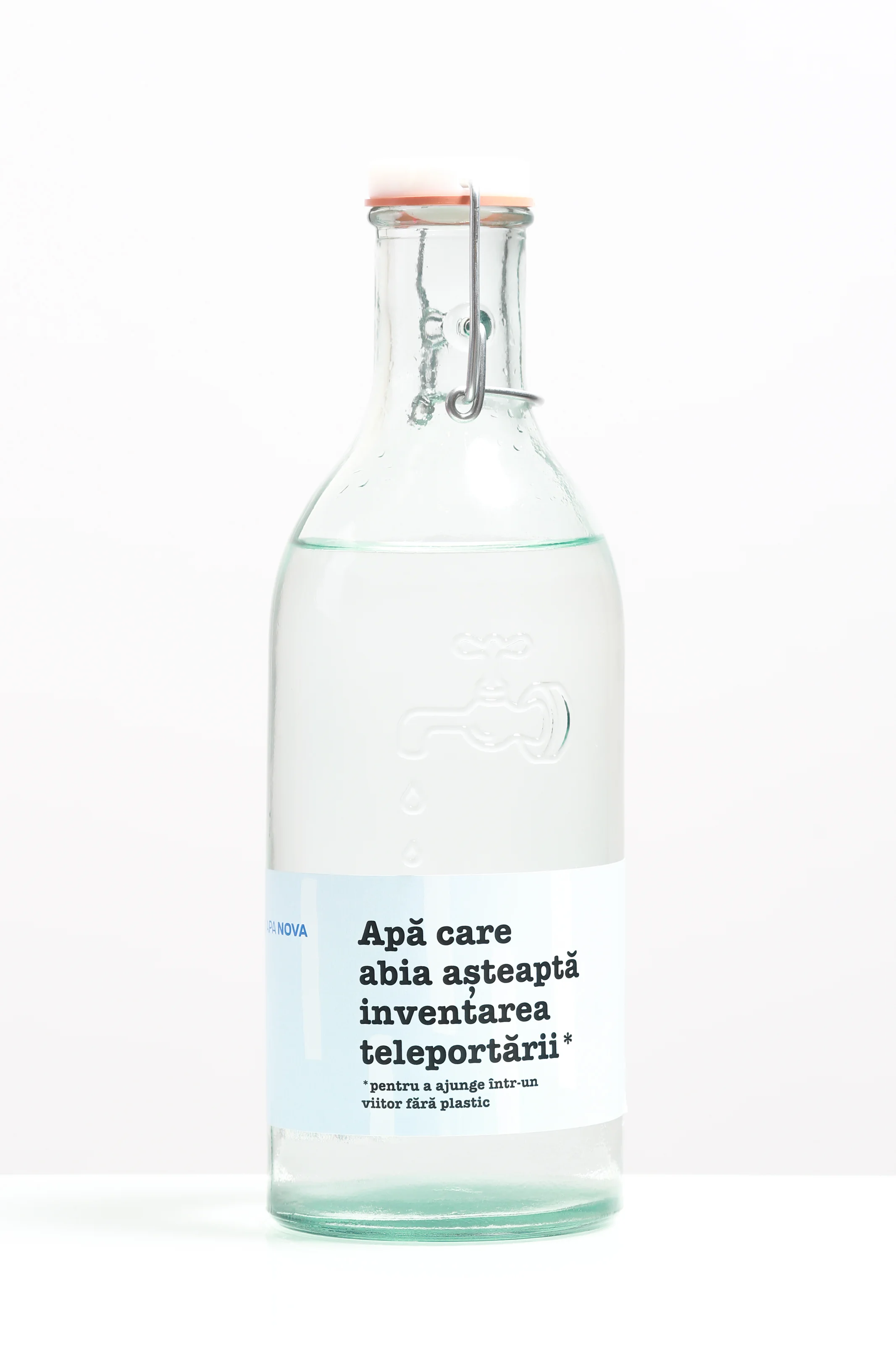  Water which can't wait for the time machine to be invented*  *to live in a plastic-free future 