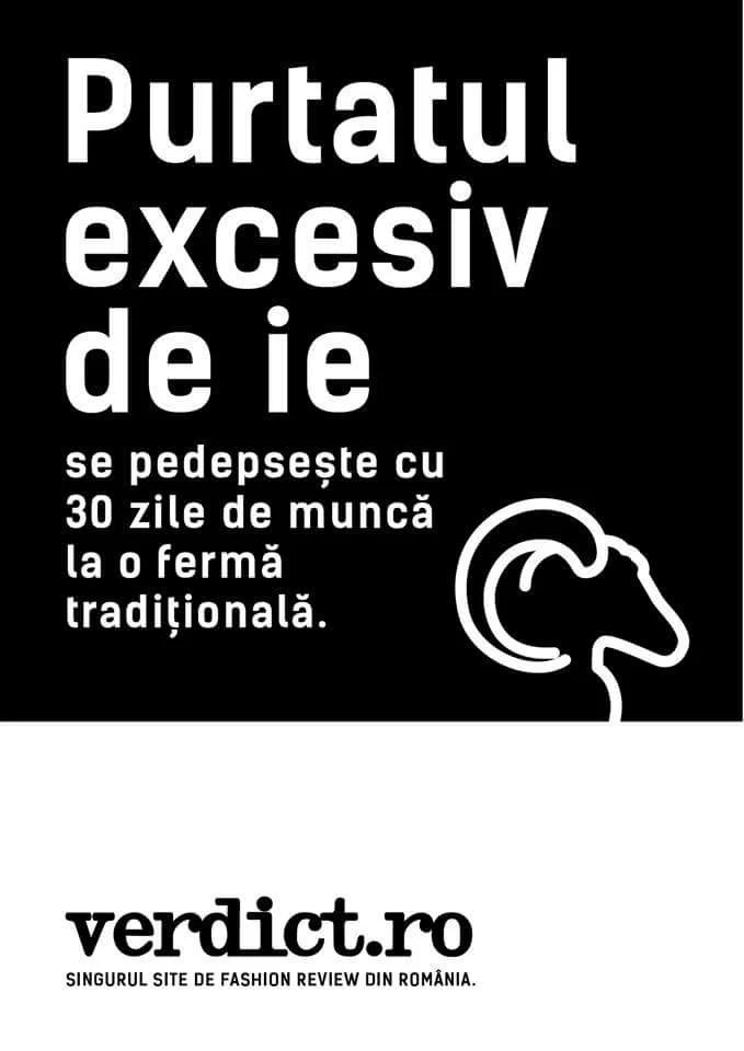  Wearing a traditional Romanian blouse excessively is punished by 30 days of forced labour at a village farm.   