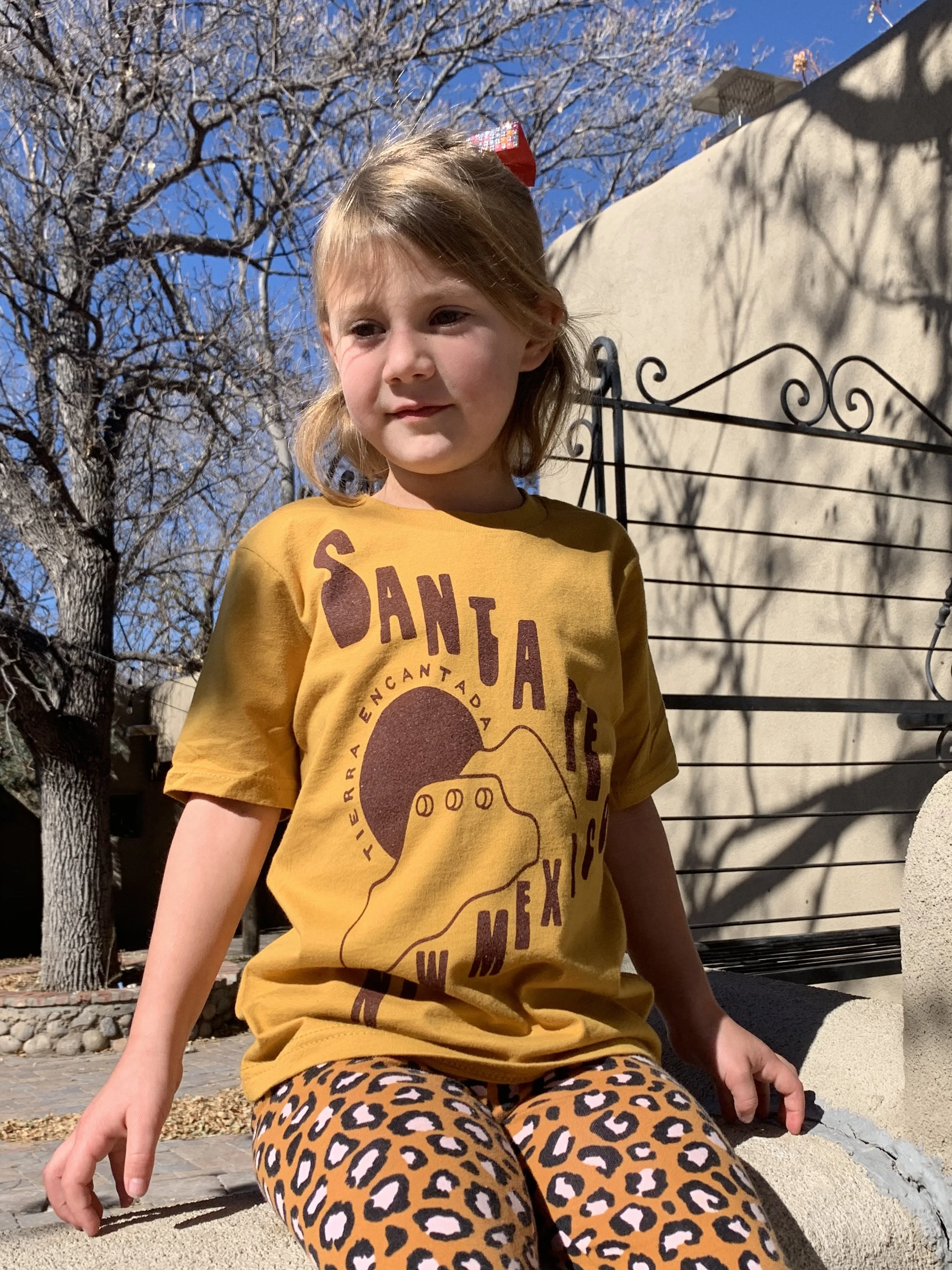 Santa Fe Kids Tee - Desert Sand