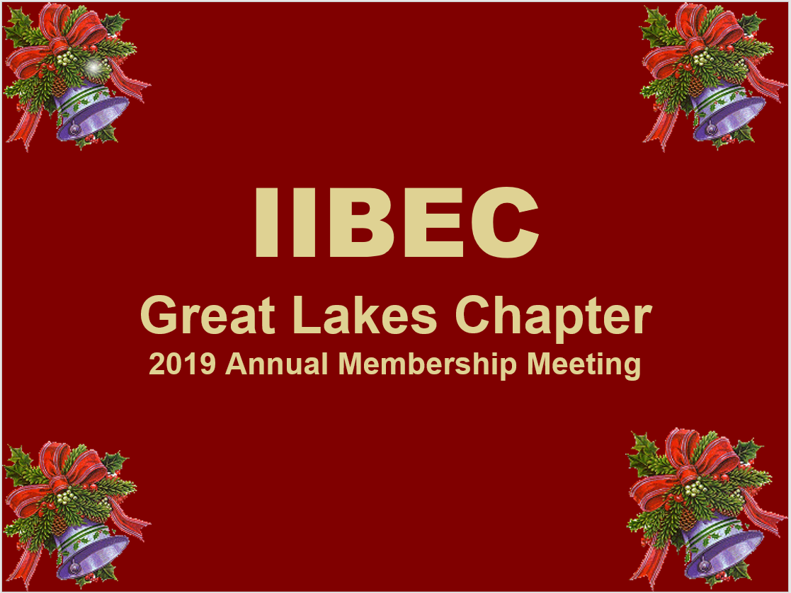 2019 Holiday Party and Annual Membership Meeting