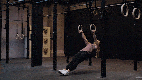 Muscle up transition