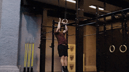 Ring muscle up, strict