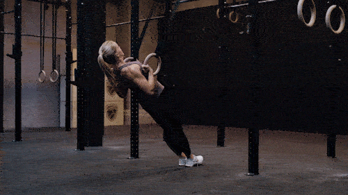 False grip ring rows