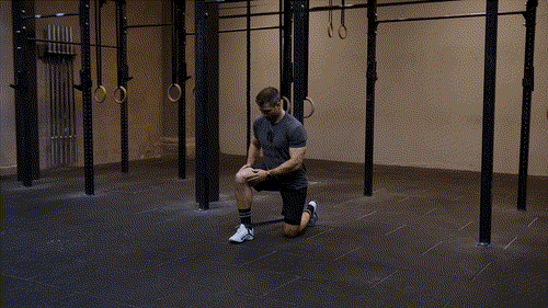 Ankelmobilisering med strikk