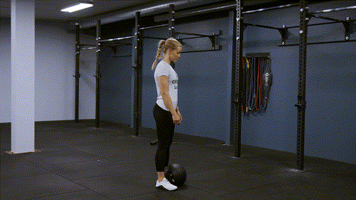 Dead ball over shoulder