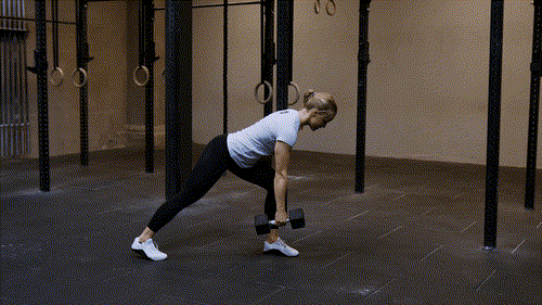 Single arm dumbbell row