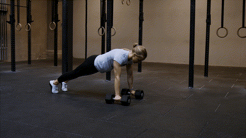 Dumbbell push ups