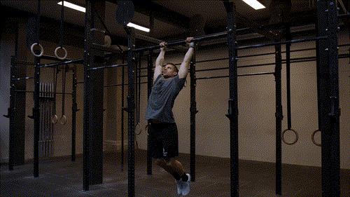 Toes to bar bent knee