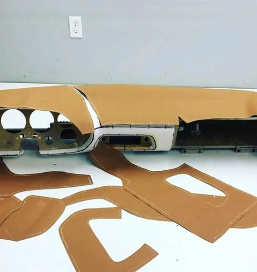 Custom Dash Wrapping — NW Crafted Interiors