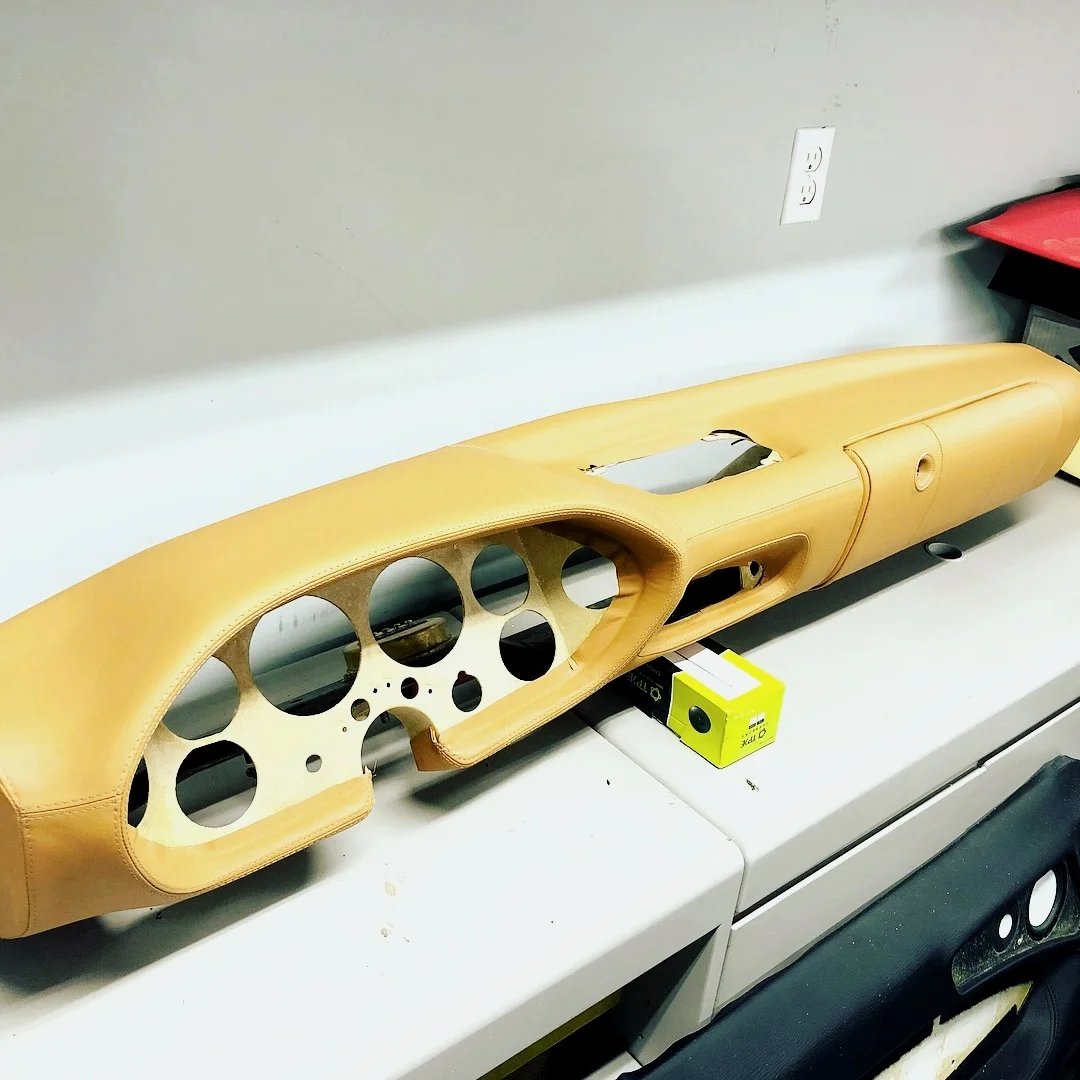 Custom Dash Wrapping — NW Crafted Interiors