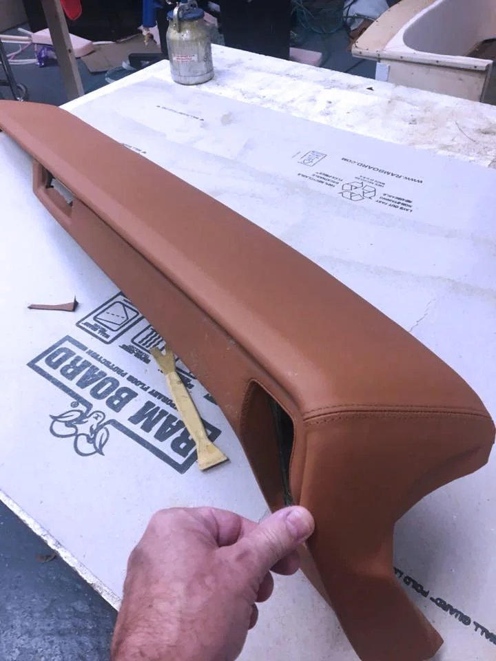 Buick - Custom Leather wrapped dash