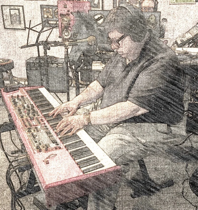 Steve in studio
