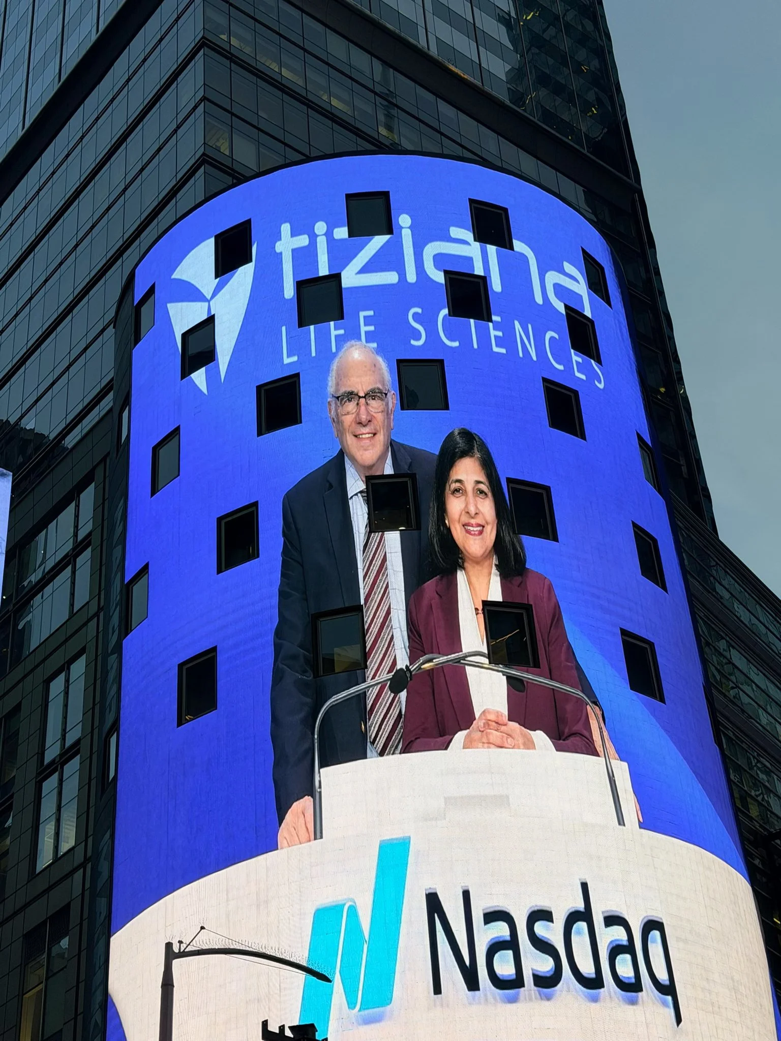 Dr. Chitnis invited to the NASDAQ closing bell for Tiziana Life Sciences in recognition for her work on nasal foralumab for progressive MS, 2025