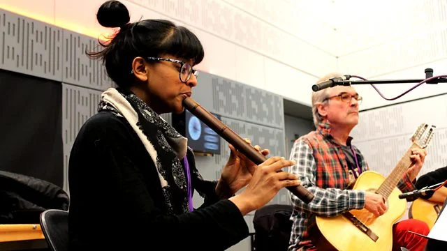 Rambert Musicians: Ghost Dances BBC in Tune; https://www.bbc.co.uk/programmes/b08p510f Yshani Perinpanayagam, quena