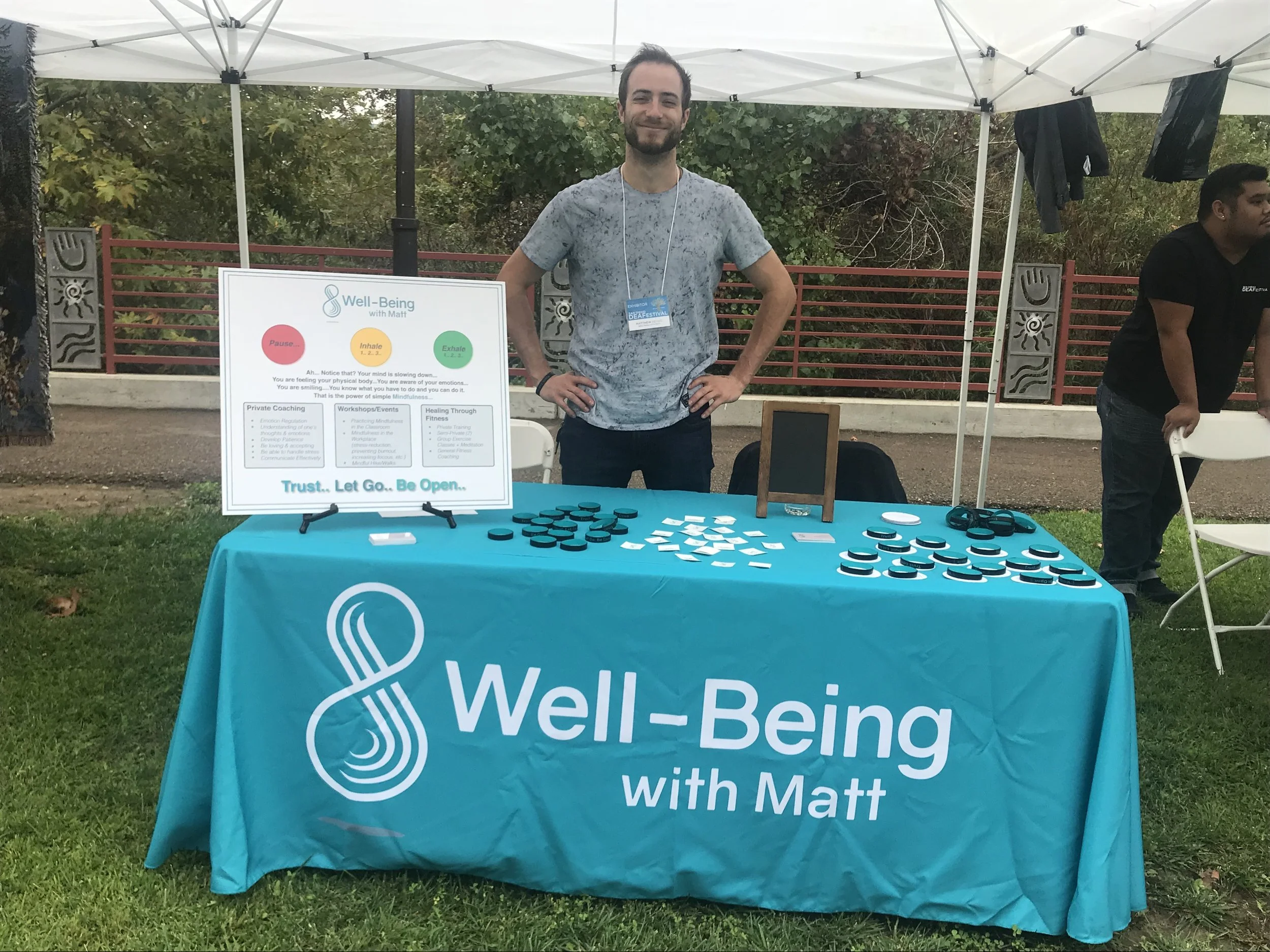 Well-Being with Matt Booth at San Diego Deaf Festival 2018