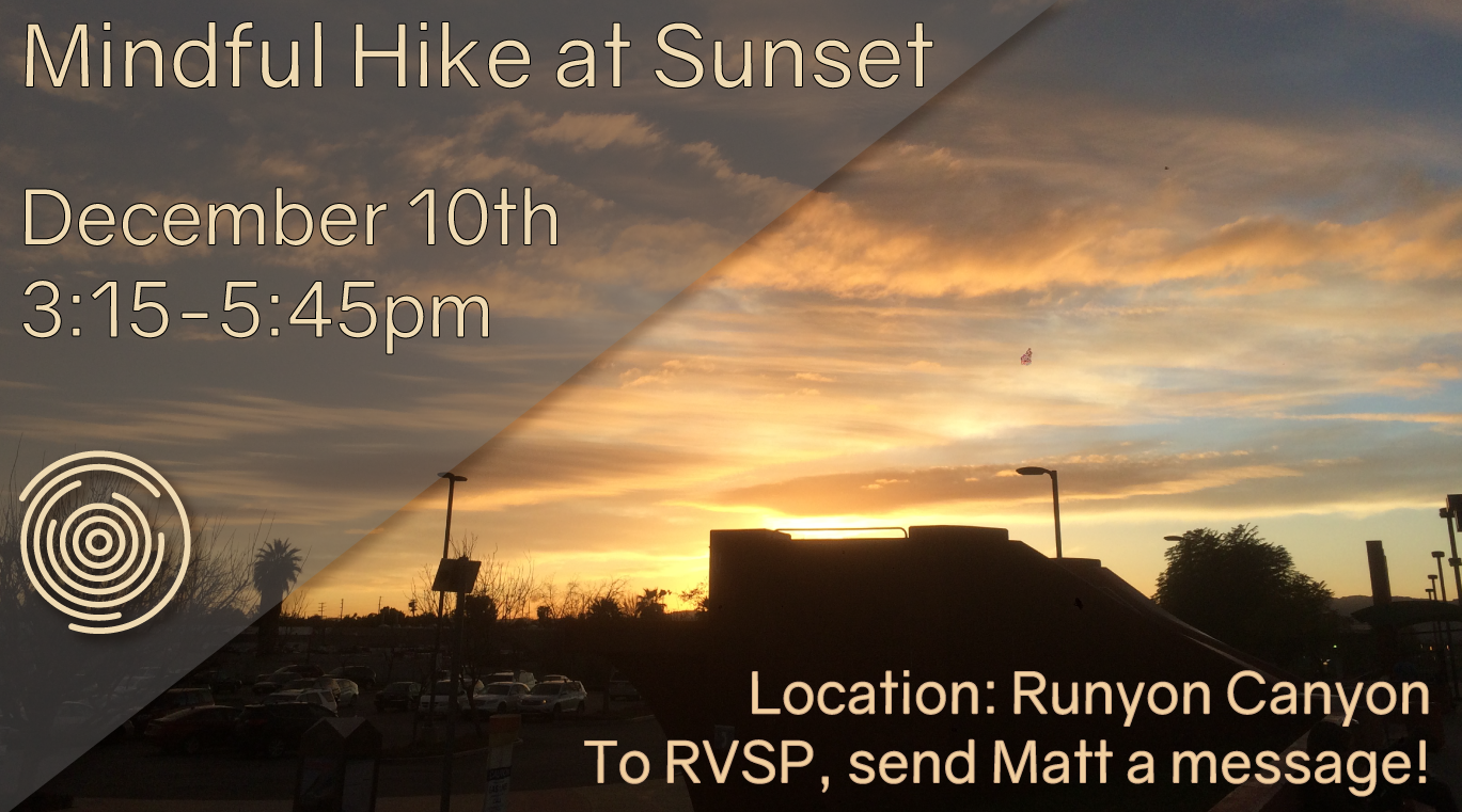 Mindful Hike at Sunset