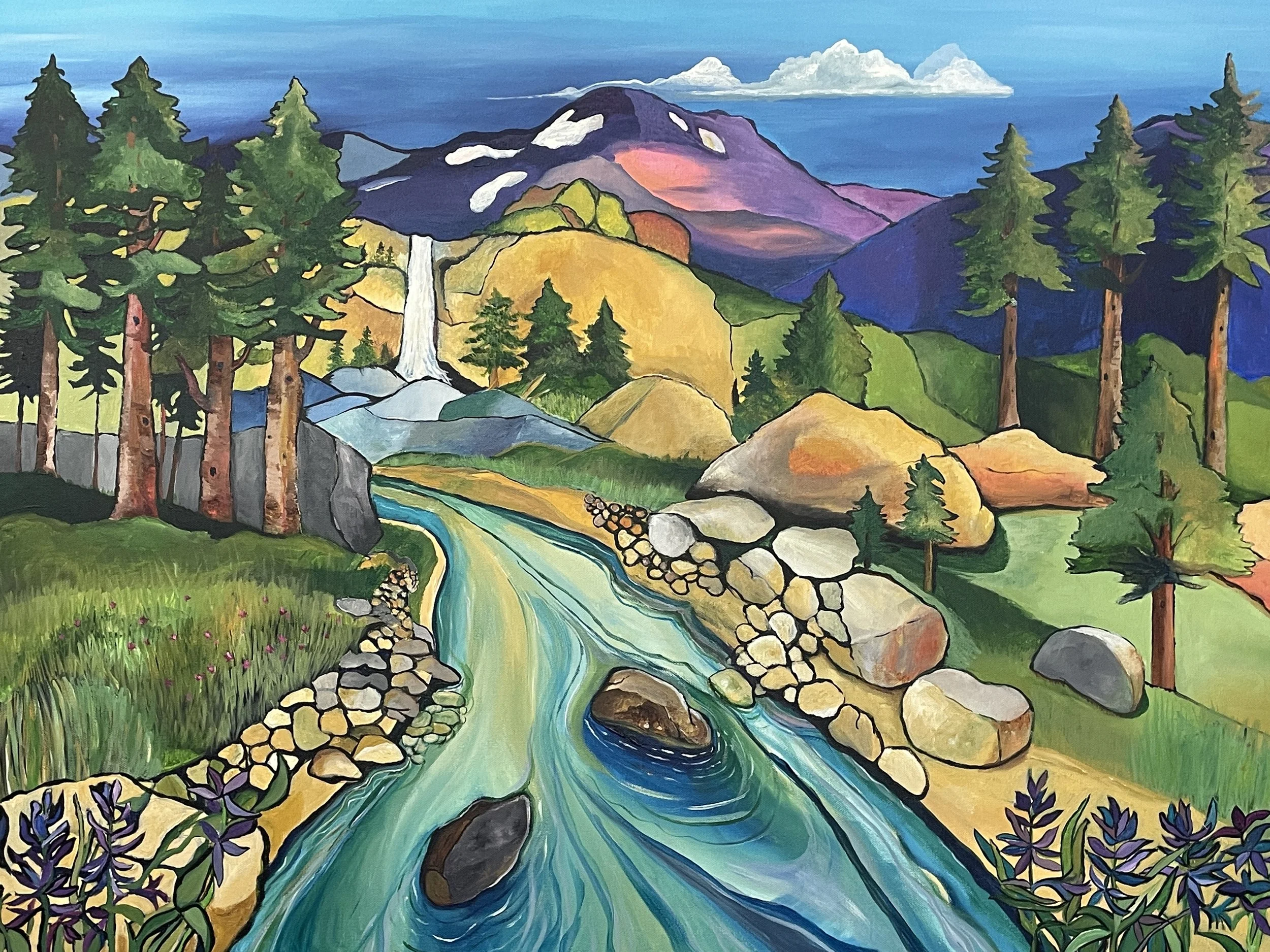 Sold-Oregon Dream-40"x30"