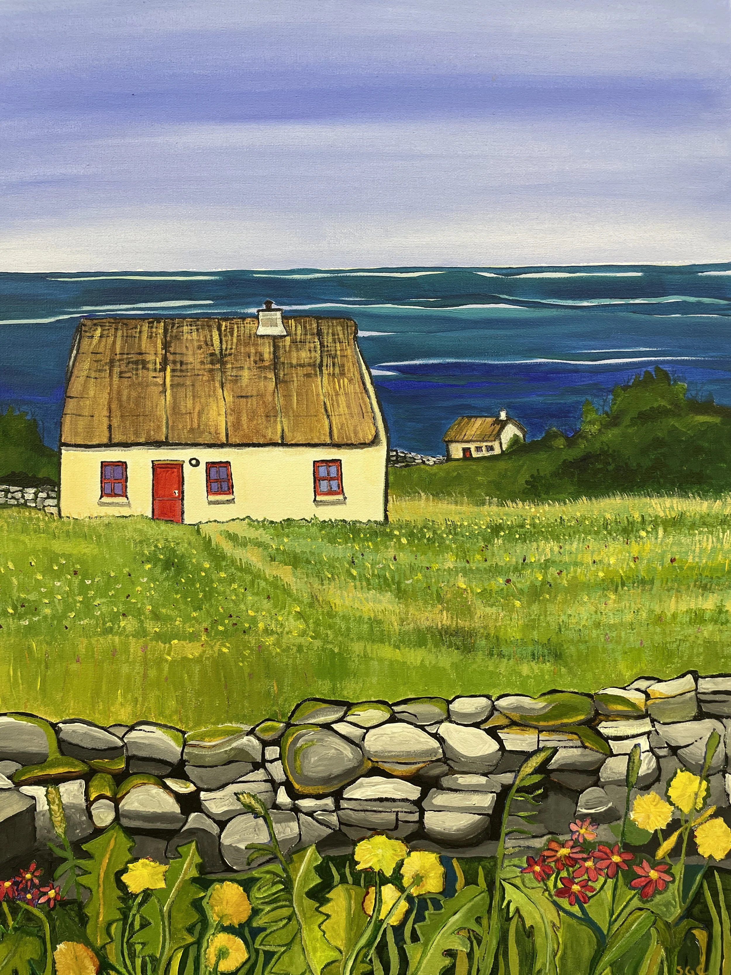 Inishmore Cottage 28"x20; December 2022- Sold