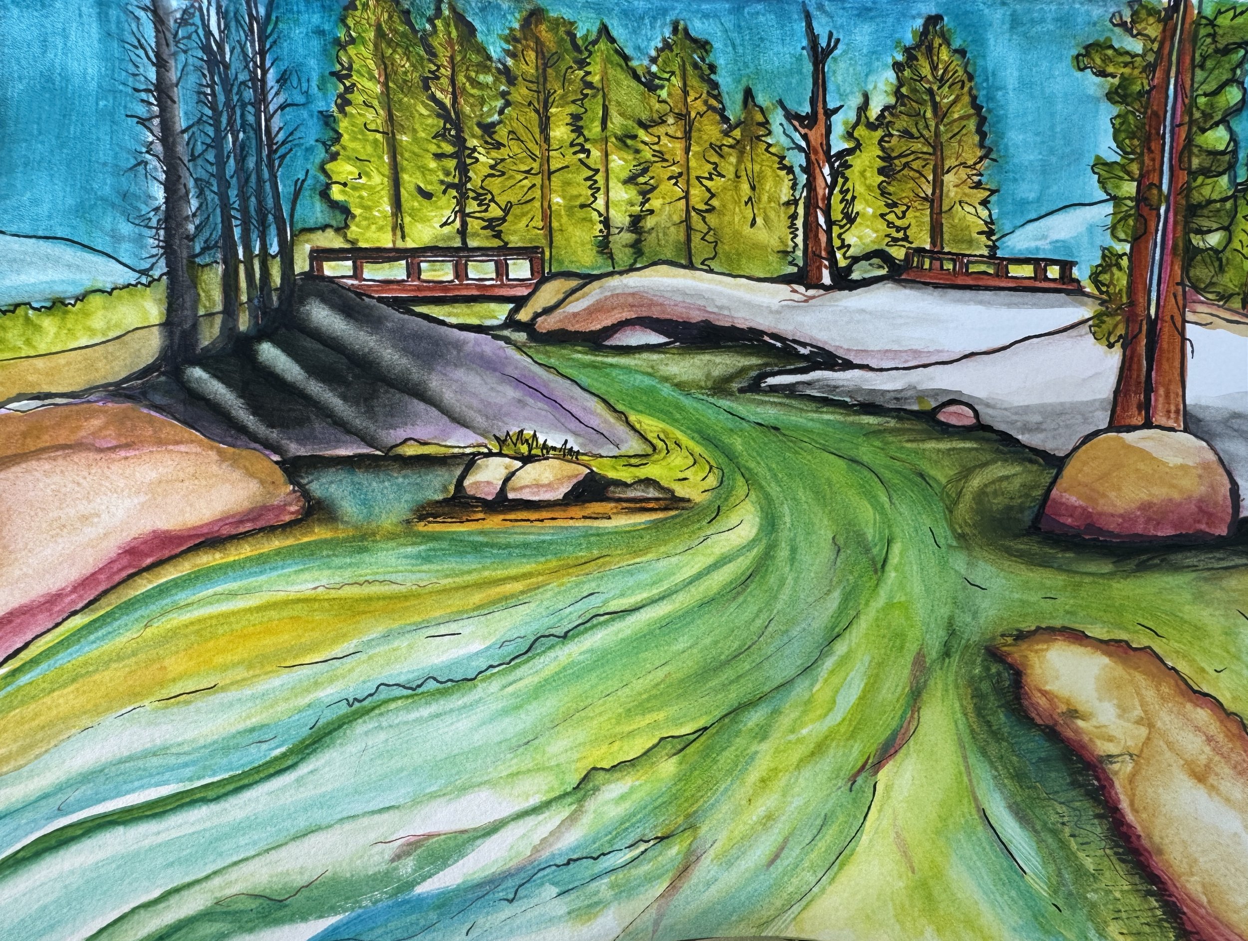 Two Bridges- Sold