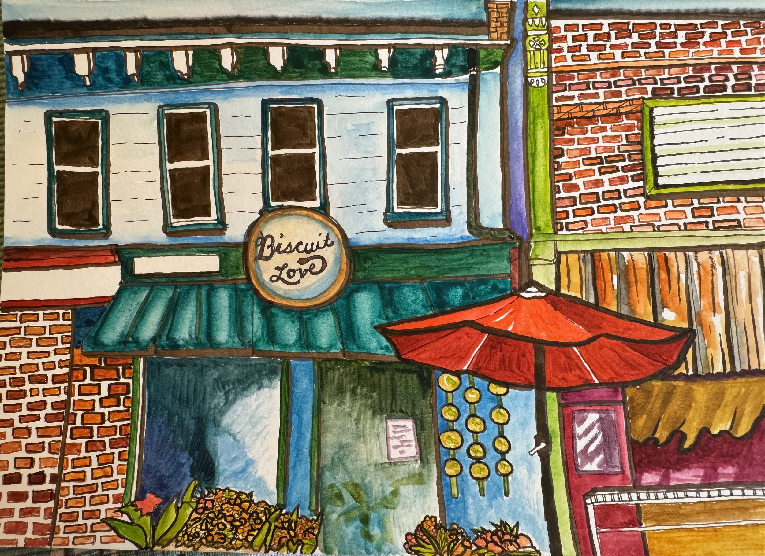 Biscuit Love- 8x10- Nov. 2024 (Available  $200. plus shipping)