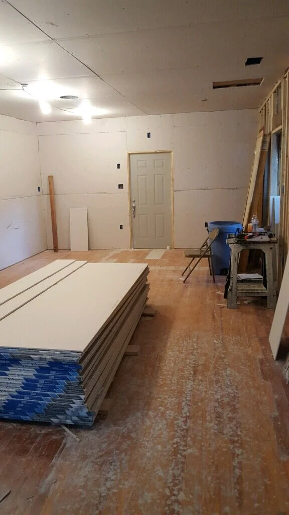 Sheetrock - main room.jpeg