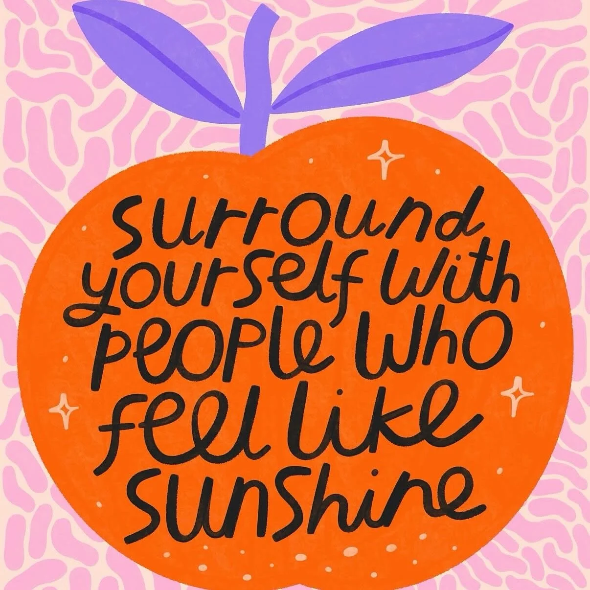Surround yourself with people who feel like sunshine ☀️💕🍀