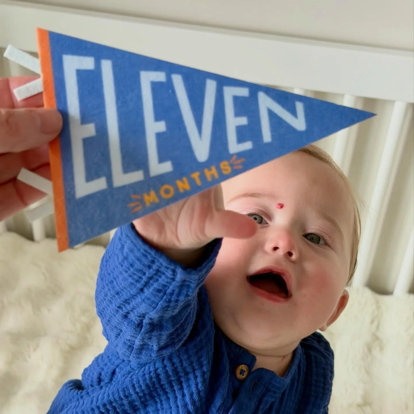 🎉 Belated Happy 11 Months to our sweet Oliver! 🎉
This month was huge for our little guy. He took his very first flights all the way to Tennessee to visit his grandpa, handled travel like an absolute champ, and brought so much joy everywhere he went