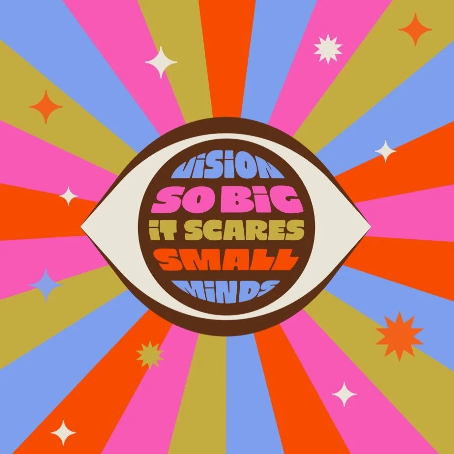 Vision so big is scares small minds 💕🌈💞
.
.
.
🖼️: @jessmillerdraws