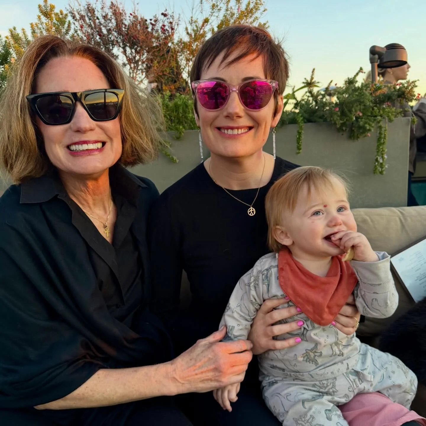 Mom + David in town = full hearts, extra laughs, and lots of baby cuddles. Watching them with Oliver is the absolute best and reminds me how special these moments really are 🤍