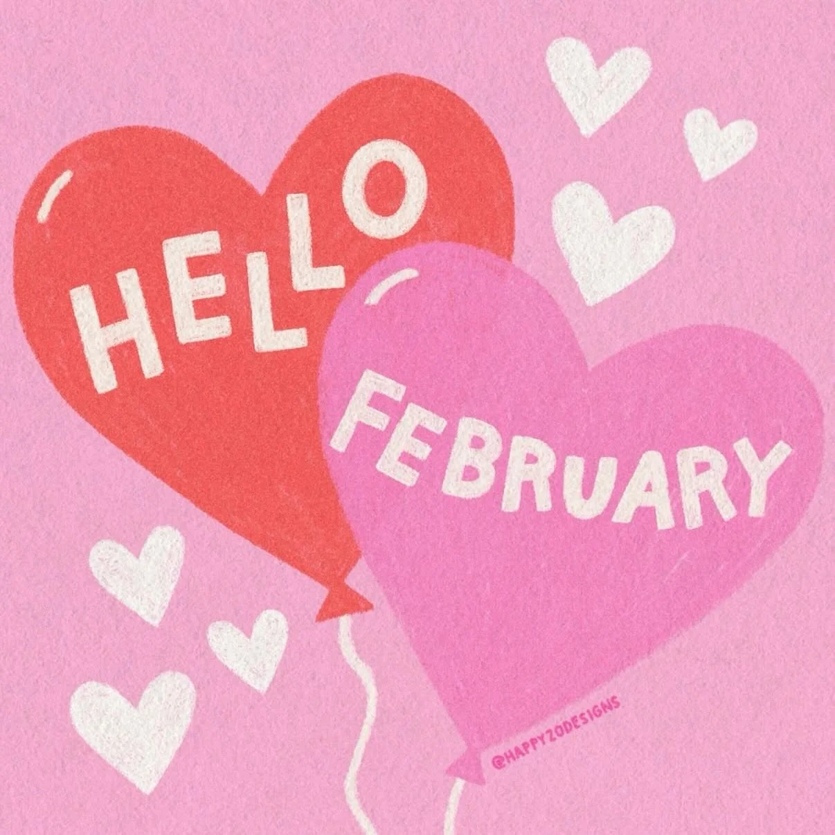 Happy February beauties! 💗💞💕
.
.
.
🖼️: @happyzodesigns